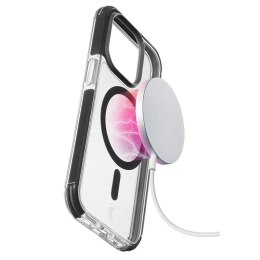 Cellularline Tetra Force Strong Guard Mag - Etui iPhone 15 Pro MagSafe z powłoką MICROBAN (przezroczysty) Cellularline