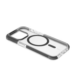 Cellularline Tetra Force Strong Guard Mag - Etui iPhone 15 Pro MagSafe z powłoką MICROBAN (przezroczysty) Cellularline