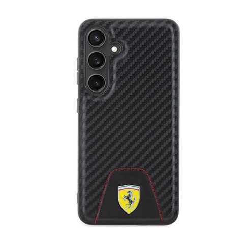 Ferrari Carbon Stitched Bottom - Etui Samsung Galaxy S24 (czarny) Ferrari Ferrari Carbon Stitched Bottom - Etui Samsung Galaxy S24 (czarny) Ferrari