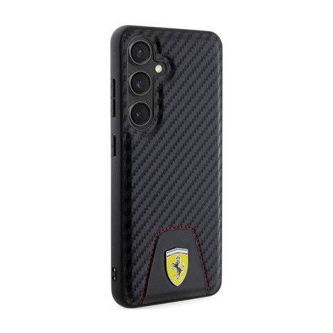 Ferrari Carbon Stitched Bottom - Etui Samsung Galaxy S24 (czarny) Ferrari Ferrari Carbon Stitched Bottom - Etui Samsung Galaxy S24 (czarny) Ferrari