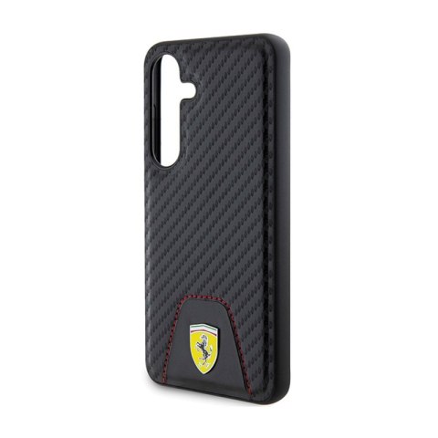 Ferrari Carbon Stitched Bottom - Etui Samsung Galaxy S24 (czarny) Ferrari Ferrari Carbon Stitched Bottom - Etui Samsung Galaxy S24 (czarny) Ferrari