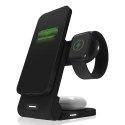 STM ChargeTree MAG - Mobilna ładowarka bezprzewodowa 3w1 z MagSafe (czarny) STM