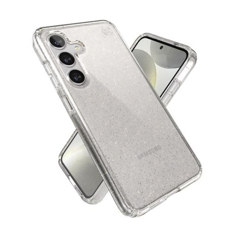 Speck Presidio Lux Glitter - Etui Samsung Galaxy S24 (Clear / Gold Glitter) Speck Speck Presidio Lux Glitter - Etui Samsung Galaxy S24 (Clear / Gold Glitter) Speck