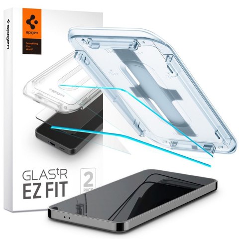 Spigen GLAS.TR EZ FIT 2-Pack - Szkło hartowane do Samsung Galaxy S24+ (2 sztuki) Spigen Spigen GLAS.TR EZ FIT 2-Pack - Szkło hartowane do Samsung Galaxy S24+ (2 sztuki) Spigen