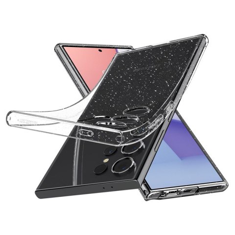 Spigen Liquid Crystal Glitter - Etui do Samsung Galaxy S24 Ultra (Przezroczysty) Spigen Spigen Liquid Crystal Glitter - Etui do Samsung Galaxy S24 Ultra (Przezroczysty) Spigen