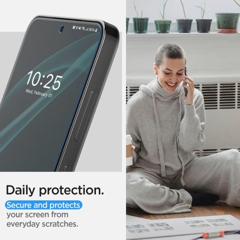 Spigen Neo Flex 2-Pack - Folia ochronna 2 szt. do Samsung Galaxy S24 (Przezroczysty) Spigen Spigen Neo Flex 2-Pack - Folia ochronna 2 szt. do Samsung Galaxy S24 (Przezroczysty) Spigen