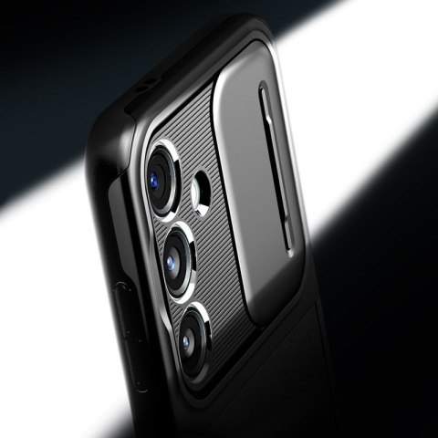 Spigen Optik Armor - Etui do Samsung Galaxy S24 (Czarny) Spigen Spigen Optik Armor - Etui do Samsung Galaxy S24 (Czarny) Spigen