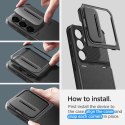 Spigen Optik Armor - Etui do Samsung Galaxy S24 (Czarny) Spigen