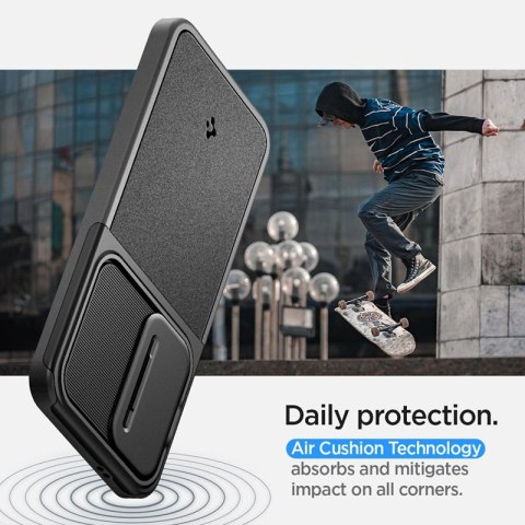 Spigen Optik Armor - Etui do Samsung Galaxy S24 (Czarny) Spigen Spigen Optik Armor - Etui do Samsung Galaxy S24 (Czarny) Spigen