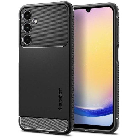 Spigen Rugged Armor - Etui do Samsung Galaxy A25 5G (Czarny) Spigen Spigen Rugged Armor - Etui do Samsung Galaxy A25 5G (Czarny) Spigen