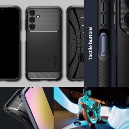 Spigen Rugged Armor - Etui do Samsung Galaxy A25 5G (Czarny) Spigen