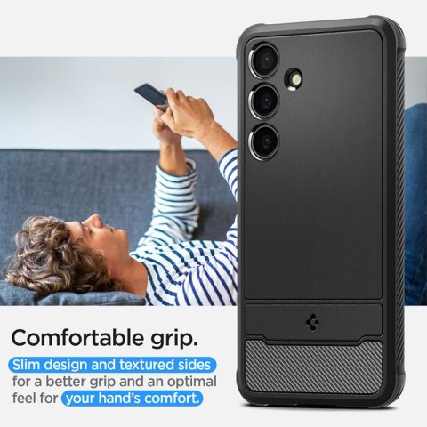 Spigen Rugged Armor - Etui do Samsung Galaxy S24 (Matte Black) Spigen Spigen Rugged Armor - Etui do Samsung Galaxy S24 (Matte Black) Spigen