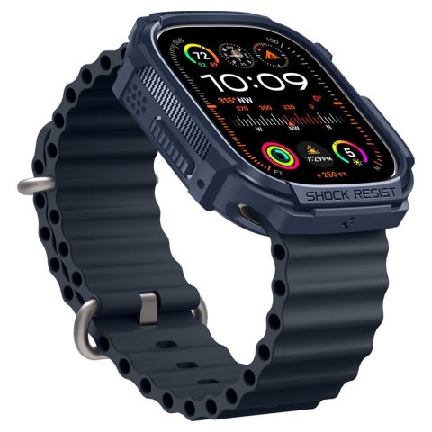 Spigen Rugged Armor - Obudowa do Apple Watch Ultra 1/2 49 mm (Navy Blue) Spigen Spigen Rugged Armor - Obudowa do Apple Watch Ultra 1/2 49 mm (Navy Blue) Spigen