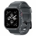 Spigen Rugged Armor Pro - Pasek z obudową do Apple Watch 4/5/6/7/8/9/SE 44/45 mm (Dark Grey) Spigen
