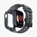 Spigen Rugged Armor Pro - Pasek z obudową do Apple Watch 4/5/6/7/8/9/SE 44/45 mm (Dark Grey) Spigen