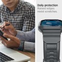 Spigen Rugged Armor Pro - Pasek z obudową do Apple Watch 4/5/6/7/8/9/SE 44/45 mm (Dark Grey) Spigen