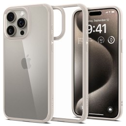 Spigen Ultra Hybrid - Etui do iPhone 15 Pro (Natural Titanium) Spigen