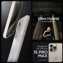 Spigen Ultra Hybrid - Etui do iPhone 15 Pro (Natural Titanium) Spigen