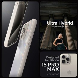 Spigen Ultra Hybrid - Etui do iPhone 15 Pro (Natural Titanium) Spigen