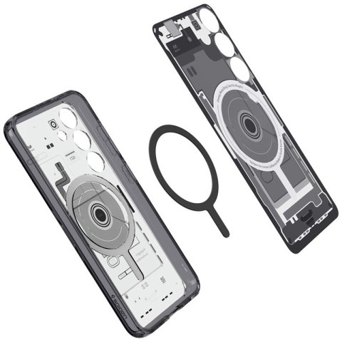 Spigen Ultra Hybrid OneTap Ring MagSafe - Etui do Samsung Galaxy S24 (Zero One) Spigen Spigen Ultra Hybrid OneTap Ring MagSafe - Etui do Samsung Galaxy S24 (Zero One) Spigen