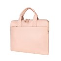 Tucano Isotta Slim Bag - Torba MacBook Air 15"/ MacBook Pro 14" / Notebook 14" (piaskowy róż) Tucano