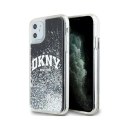 DKNY Liquid Glitter Big Logo - Etui iPhone 11 (czarny) DKNY