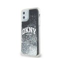 DKNY Liquid Glitter Big Logo - Etui iPhone 11 (czarny) DKNY