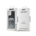 DKNY Liquid Glitter Big Logo - Etui iPhone 11 (czarny) DKNY