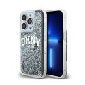 DKNY Liquid Glitter Big Logo - Etui iPhone 13 Pro (czarny) DKNY