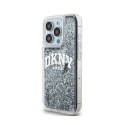 DKNY Liquid Glitter Big Logo - Etui iPhone 14 Pro (czarny) DKNY