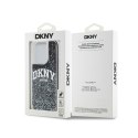 DKNY Liquid Glitter Big Logo - Etui iPhone 14 Pro (czarny) DKNY