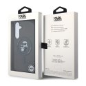 Karl Lagerfeld IML Karl & Choupette Glitter MagSafe - Etui Samsung Galaxy S24+ (czarny) Karl Lagerfeld