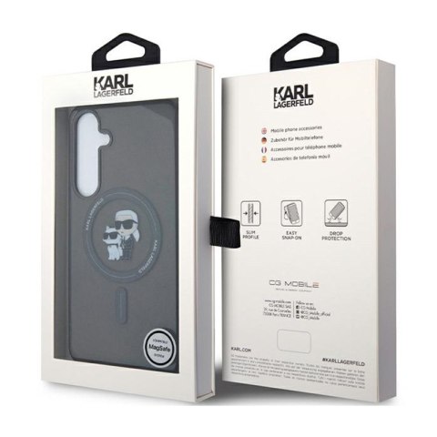 Karl Lagerfeld IML Karl & Choupette Glitter MagSafe - Etui Samsung Galaxy S24+ (czarny) Karl Lagerfeld Karl Lagerfeld IML Karl & Choupette Glitter MagSafe - Etui Samsung Galaxy S24+ (czarny) Karl Lagerfeld