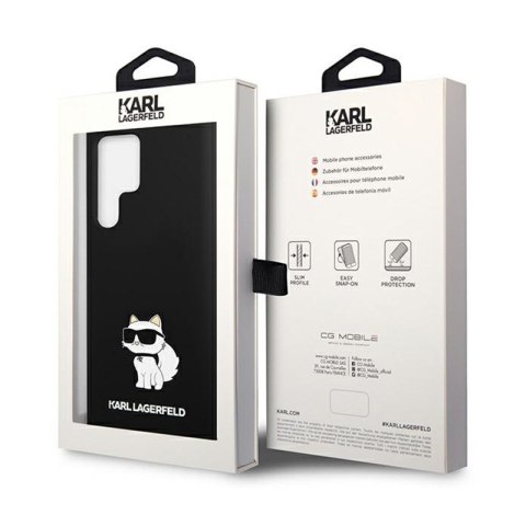 Karl Lagerfeld Silicone Choupette - Etui Samsung Galaxy S24 Ultra (czarny) Karl Lagerfeld Karl Lagerfeld Silicone Choupette - Etui Samsung Galaxy S24 Ultra (czarny) Karl Lagerfeld