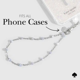 Kate Spade New York Universal Phone Charm Wristlet - Uniwersalna smyczka do telefonu (Dazzle Chain Silver) Kate Spade New York