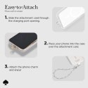Kate Spade New York Universal Phone Charm Wristlet - Uniwersalna smyczka do telefonu (Dazzle Chain Silver) Kate Spade New York