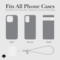 Kate Spade New York Universal Phone Charm Wristlet - Uniwersalna smyczka do telefonu (Dazzle Chain Silver) Kate Spade New York