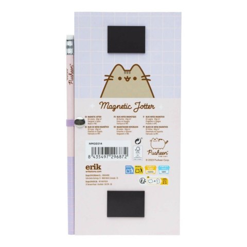 Pusheen - Notatnik z magnesem na lodówkę + ołówek z kolekcji Moments Pusheen Pusheen - Notatnik z magnesem na lodówkę + ołówek z kolekcji Moments Pusheen