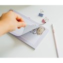 Pusheen - Notatnik z magnesem na lodówkę + ołówek z kolekcji Moments Pusheen