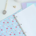 Pusheen - Segregator A4 z kolekcji Purrfect Love z kartkami (4 ringi, gumka) Pusheen