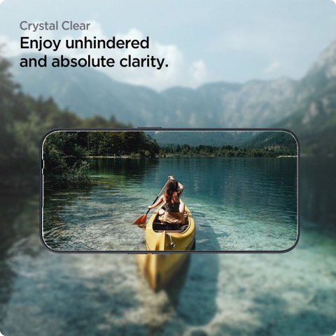 Spigen Alm Glas.TR 2-Pack - Szkło hartowane do Nothing Phone 2a / 2a Plus (2 szt.) (Przezroczysty) Spigen Spigen Alm Glas.TR 2-Pack - Szkło hartowane do Nothing Phone 2a / 2a Plus (2 szt.) (Przezroczysty) Spigen