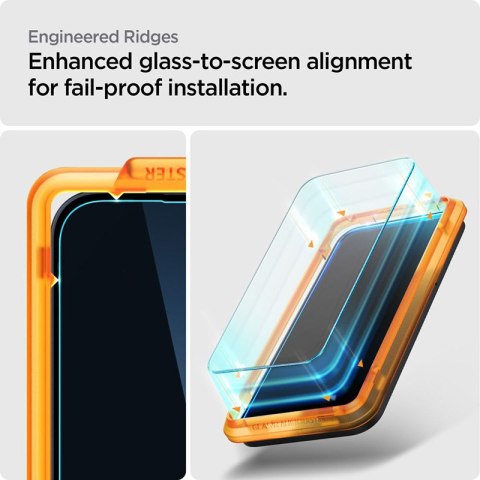 Spigen Alm Glas.TR 2-Pack - Szkło hartowane do Nothing Phone 2a / 2a Plus (2 szt.) (Przezroczysty) Spigen Spigen Alm Glas.TR 2-Pack - Szkło hartowane do Nothing Phone 2a / 2a Plus (2 szt.) (Przezroczysty) Spigen