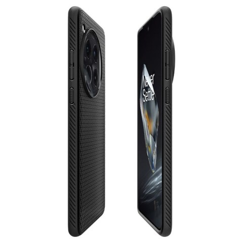 Spigen Liquid Air - Etui do OnePlus 12 (Matte Black) Spigen Spigen Liquid Air - Etui do OnePlus 12 (Matte Black) Spigen