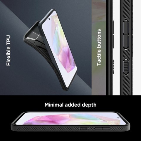 Spigen Liquid Air - Etui do Samsung Galaxy A35 5G (Matte Black) Spigen Spigen Liquid Air - Etui do Samsung Galaxy A35 5G (Matte Black) Spigen