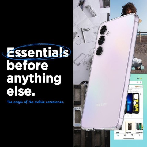 Spigen Liquid Crystal - Etui do Samsung Galaxy A55 5G (Przezroczysty) Spigen Spigen Liquid Crystal - Etui do Samsung Galaxy A55 5G (Przezroczysty) Spigen
