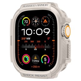 Spigen Rugged Armor - Obudowa do Apple Watch Ultra 1/2 49 mm (Dune Beige) Spigen