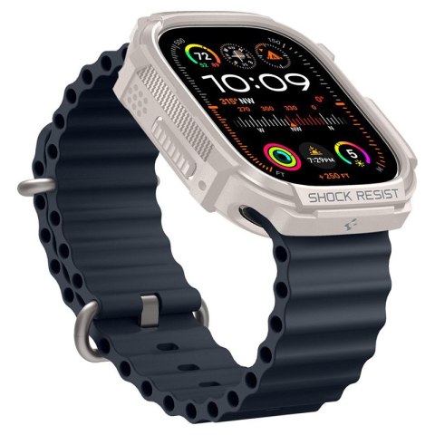 Spigen Rugged Armor - Obudowa do Apple Watch Ultra 1/2 49 mm (Dune Beige) Spigen Spigen Rugged Armor - Obudowa do Apple Watch Ultra 1/2 49 mm (Dune Beige) Spigen