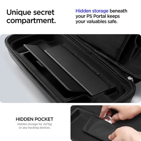 Spigen Rugged Armor Pro - Etui do Sony PlayStation Portal (czarny) Spigen Spigen Rugged Armor Pro - Etui do Sony PlayStation Portal (czarny) Spigen
