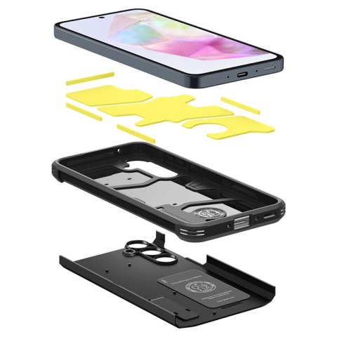 Spigen Tough Armor - Etui do Samsung Galaxy A35 5G (Czarny) Spigen Spigen Tough Armor - Etui do Samsung Galaxy A35 5G (Czarny) Spigen