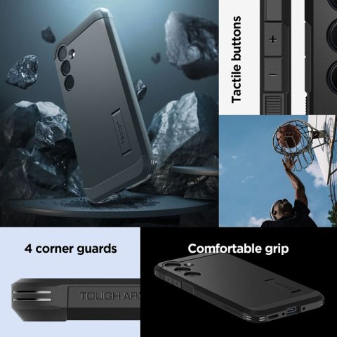 Spigen Tough Armor - Etui do Samsung Galaxy A35 5G (Czarny) Spigen Spigen Tough Armor - Etui do Samsung Galaxy A35 5G (Czarny) Spigen